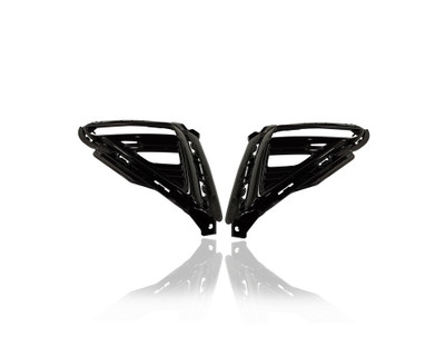 Fog Light Cover - Compatible/Replacement for '19-21 Kia Forte Sedan LX/LXS/S/EX/GT/Line - Rear, Glossy Black - Pair, Left Driver + Right Passenger Set - 86662M7010, 86661M7010 Fog Light Cover - Compatible/Replacement for '19-21 Kia Forte Sedan LX/LXS/S/EX/GT/Line - Rear, Glossy Black - Pair, Left Driver + Right Passenger Set - 86662M7010, 86661M7010