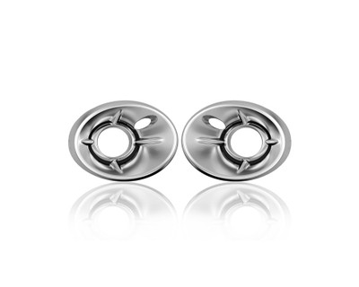Fog Light Cover - Compatible/Replacement for '18-20 Mercedes-Benz GLA250 Without AMG-Styling - Bezel Chrome - Pair, Left Driver + Right Passenger Set - 15688082002A17, 15688081002A17 Fog Light Cover - Compatible/Replacement for '18-20 Mercedes-Benz GLA250 Without AMG-Styling - Bezel Chrome - Pair, Left Driver + Right Passenger Set - 15688082002A17, 15688081002A17