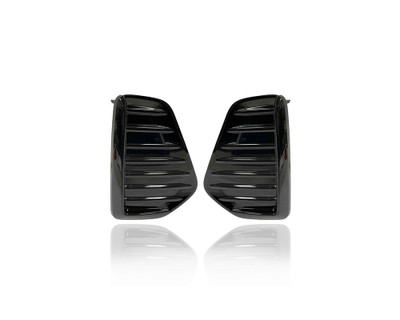 Fog Light Cover - Compatible/Replacement for '21-22 Nissan Kicks S/SV - Without Hole - Pair, Left Driver + Right Passenger Set - 622525RY5A, 622535RY5A Fog Light Cover - Compatible/Replacement for '21-22 Nissan Kicks S/SV - Without Hole - Pair, Left Driver + Right Passenger Set - 622525RY5A, 622535RY5A
