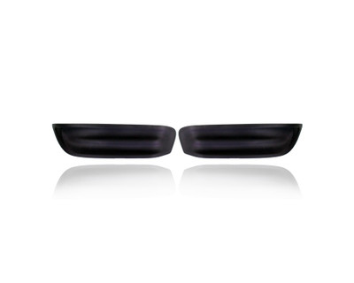 Fog Light Cover - Compatible/Replacement for '12-13 Honda Civic Coupe - Dark Gray Without Hole - Pair, Left Driver + Right Passenger Set - 71106TS8A01, 71107TS8A01 Fog Light Cover - Compatible/Replacement for '12-13 Honda Civic Coupe - Dark Gray Without Hole - Pair, Left Driver + Right Passenger Set - 71106TS8A01, 71107TS8A01