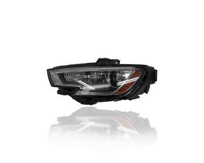 Headlight - Compatible/Replacement for '17-20 Audi A3 Cabriolet/Sedan S3 - HID - Left Hand - Driver - 8V0941043G - CAPA