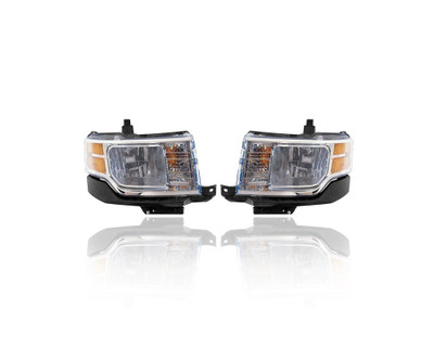 Headlight Assembly - Compatible/Replacement for '09-12 Ford Flex - Halogen - Pair, Left Driver + Right Passenger Set - 8A8Z13008A, 8A8Z13008B - CAPA Headlight Assembly - Compatible/Replacement for '09-12 Ford Flex - Halogen - Pair, Left Driver + Right Passenger Set - 8A8Z13008A, 8A8Z13008B - CAPA