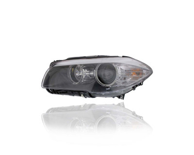 Headlight Assembly - Compatible/Replacement for '11-13 BMW 5-Series Sedan, 12-13 Hybrid - Without Auto-Adjust, Halogen - Left Hand - Driver - 63117203243 - CAPA Headlight Assembly - Compatible/Replacement for '11-13 BMW 5-Series Sedan, 12-13 Hybrid - Without Auto-Adjust, Halogen - Left Hand - Driver - 63117203243 - CAPA