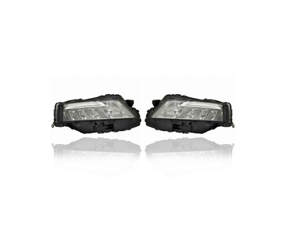 Headlight Assembly - Compatible/Replacement for '21-23 Nissan Rogue SV/SL (USA-Built) - LED - Pair, Left Driver + Right Passenger Set - 260106RR0A, 260606RR0A - CAPA Headlight Assembly - Compatible/Replacement for '21-23 Nissan Rogue SV/SL (USA-Built) - LED - Pair, Left Driver + Right Passenger Set - 260106RR0A, 260606RR0A - CAPA