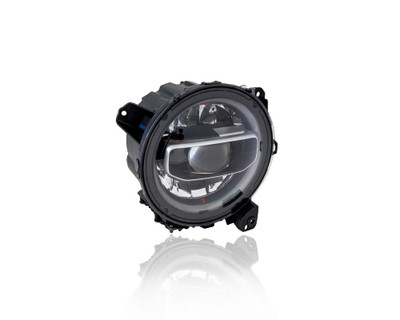 Headlight Assembly - Compatible/Replacement for '18-22 Jeep Wrangler, 20-22 Gladiator - LED - Right Hand - Passenger - 55112878AG - CAPA Headlight Assembly - Compatible/Replacement for '18-22 Jeep Wrangler, 20-22 Gladiator - LED - Right Hand - Passenger - 55112878AG - CAPA