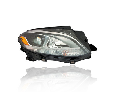 Headlight Assembly - Compatible/Replacement for '16-16 Mercedes-Benz GLE300d, 16-18 550, 16-19 350/400/63 AMG - Halogen - Right Hand - Passenger - 1668202059 - CAPA