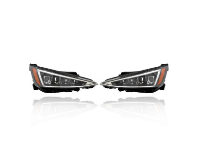 Headlight Assembly - Compatible/Replacement for '19-20 Hyundai Elantra Sedan Limited/Sport (USA-Built) - LED - Pair, Left Driver + Right Passenger Set - 92102F2760, 92101F2760 Headlight Assembly - Compatible/Replacement for '19-20 Hyundai Elantra Sedan Limited/Sport (USA-Built) - LED - Pair, Left Driver + Right Passenger Set - 92102F2760, 92101F2760