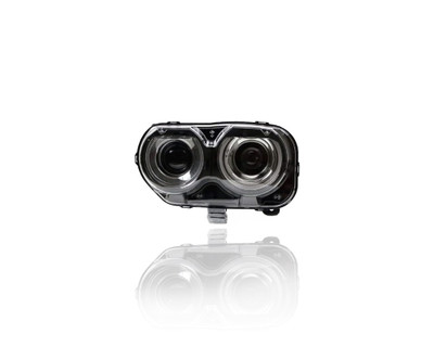 Headlight Assembly - Compatible/Replacement for '15-23 Dodge Challenger - Halogen With Air Ducts/Illumination, Without Logo - Left Hand - Driver - 68378879AB - CAPA