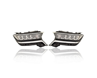 Headlight Assembly - Compatible/Replacement for '21-22 Kia Sorento - LED, Multi-Focus Reflector Without Integrated Daytime Running Light - Pair, Set - 92102R5000, 92101R5000