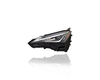 Headlight Assembly - Compatible/Replacement for '19-20 Lexus UX200/250h - LED, Single Beam Black Trim With Fog Light - Left Hand - Driver - 8118576230 Headlight Assembly - Compatible/Replacement for '19-20 Lexus UX200/250h - LED, Single Beam Black Trim With Fog Light - Left Hand - Driver - 8118576230