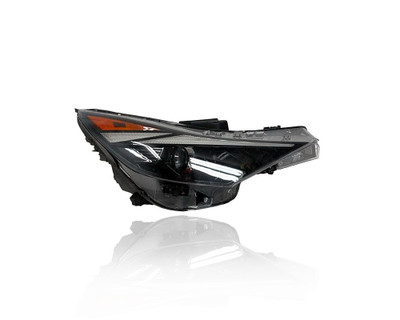 Headlight Assembly - Compatible/Replacement for '21-23 Hyundai Elantra Sedan SE/SEL/N-Line (USA-Built) - Halogen - Left Hand - Driver - 92101AB000