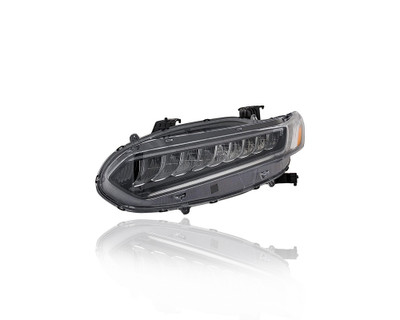 Headlight Assembly - Compatible/Replacement for '21-22 Honda Accord/Hybrid Sedan EXL/Touring - LED, Chrome - Left Hand - Driver - 33150TVAA91 Headlight Assembly - Compatible/Replacement for '21-22 Honda Accord/Hybrid Sedan EXL/Touring - LED, Chrome - Left Hand - Driver - 33150TVAA91