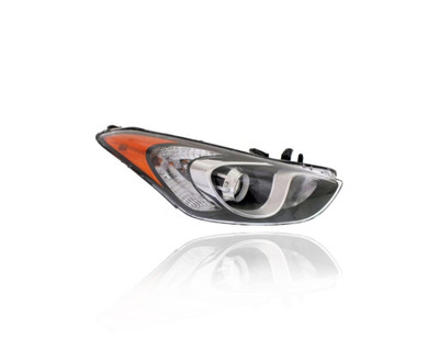 Headlight Assembly - Compatible/Replacement for '13-17 Hyundai Elantra GT Hatchback Base - Halogen - Right Hand - Passenger - 92102A5050 - CAPA Headlight Assembly - Compatible/Replacement for '13-17 Hyundai Elantra GT Hatchback Base - Halogen - Right Hand - Passenger - 92102A5050 - CAPA