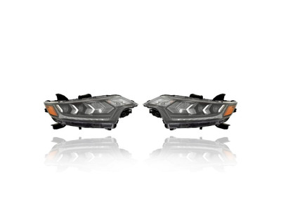 Headlight Assembly - Compatible/Replacement for '19-20 Mitsubishi Outlander/PHEV - LED - Pair, Left Driver + Right Passenger Set - 8301D344, 8301D343 - CAPA Headlight Assembly - Compatible/Replacement for '19-20 Mitsubishi Outlander/PHEV - LED - Pair, Left Driver + Right Passenger Set - 8301D344, 8301D343 - CAPA