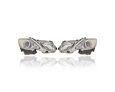 Headlight Assembly - Compatible/Replacement for '07-11 Lexus GS350/430/450h/460 - Xenon/HID With Washer Bracket/Adaptive Light - Pair, Left Driver + Right Passenger Set - 8114030B51, 8107030B62 - CAPA Headlight Assembly - Compatible/Replacement for '07-11 Lexus GS350/430/450h/460 - Xenon/HID With Washer Bracket/Adaptive Light - Pair, Left Driver + Right Passenger Set - 8114030B51, 8107030B62 - CAPA