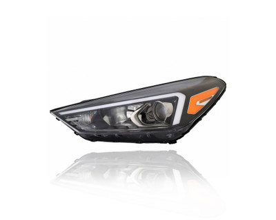 Headlight Assembly - Compatible/Replacement for '19-21 Hyundai Tucson SE - Halogen Without LED Daytime Running Light - Left Hand - Driver - 92101D3500 Headlight Assembly - Compatible/Replacement for '19-21 Hyundai Tucson SE - Halogen Without LED Daytime Running Light - Left Hand - Driver - 92101D3500