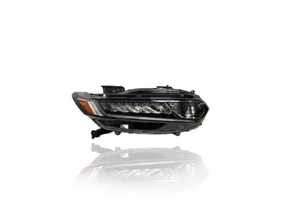 Headlight Assembly - Compatible/Replacement for '18-20 Honda Accord Hybrid Base/EX/EXL - Halogen/LED - Right Hand - Passenger - 33100TVAA51 - CAPA