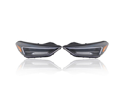 Headlight Assembly - Compatible/Replacement for '19-21 Hyundai Tucson Sport/Limited/Ultimate - LED - Pair, Left Driver + Right Passenger Set - 92102D3750, 92101D3750 Headlight Assembly - Compatible/Replacement for '19-21 Hyundai Tucson Sport/Limited/Ultimate - LED - Pair, Left Driver + Right Passenger Set - 92102D3750, 92101D3750
