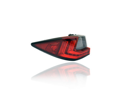 Tail Light - Compatible/Replacement for '16-22 Lexus RX350/350L/450hL (Japan-Built) - LED, Outer Without LED Signal - Left Hand - Driver - 8156148380 - CAPA