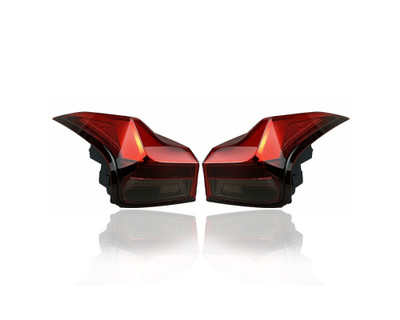 Tail Light - Compatible/Replacement for '19-22 Lexus UX200/250h - LED, Outer Quarter Panel - Pair, Left Driver + Right Passenger Set - 8155176313, 8156176313 Tail Light - Compatible/Replacement for '19-22 Lexus UX200/250h - LED, Outer Quarter Panel - Pair, Left Driver + Right Passenger Set - 8155176313, 8156176313