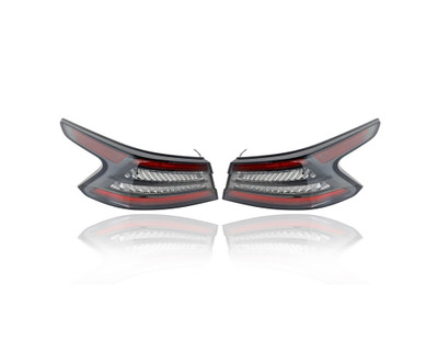Tail Light Assembly - Compatible/Replacement for '19-22 Nissan Maxima - LED, Outer Body Quarter Panel - Pair, Left Driver + Right Passenger Set - 265509DJ0A, 265559DJ0A Tail Light Assembly - Compatible/Replacement for '19-22 Nissan Maxima - LED, Outer Body Quarter Panel - Pair, Left Driver + Right Passenger Set - 265509DJ0A, 265559DJ0A