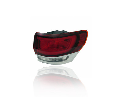 Tail Light Assembly - Compatible/Replacement for '20-21 Jeep Grand Cherokee - Outer On Body Quarter Panel Chrome - Right Hand - Passenger - 68471328AA - CAPA Tail Light Assembly - Compatible/Replacement for '20-21 Jeep Grand Cherokee - Outer On Body Quarter Panel Chrome - Right Hand - Passenger - 68471328AA - CAPA
