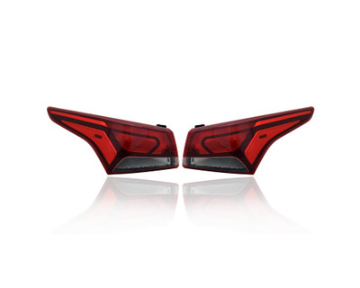 Tail Light Assembly - Compatible/Replacement for '18-22 Hyundai Accent Sedan SE/SEL - Halogen, Outer Body Quarter Panel - Pair, Left Driver + Right Passenger Set - 92402J0010, 92401J0010 - CAPA Tail Light Assembly - Compatible/Replacement for '18-22 Hyundai Accent Sedan SE/SEL - Halogen, Outer Body Quarter Panel - Pair, Left Driver + Right Passenger Set - 92402J0010, 92401J0010 - CAPA