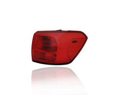 Tail Light Assembly - Compatible/Replacement for '17-18 Kia Sedona L/LX/EX - Halogen, Outer Body Quarter Panel - Right Hand - Passenger - 92402A9420 - CAPA