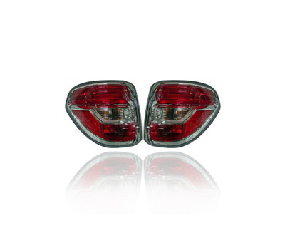 Tail Light Assembly - Compatible/Replacement for '17-20 Nissan Armada - Pair, Left Driver + Right Passenger Set - 265505ZW0A, 265555ZW0A Tail Light Assembly - Compatible/Replacement for '17-20 Nissan Armada - Pair, Left Driver + Right Passenger Set - 265505ZW0A, 265555ZW0A