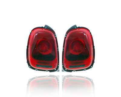 Tail Light Assembly - Compatible/Replacement for '15-18 Mini Cooper Sedan, 16-18 Convertible, 14-18 Hatchback - Halogen - Pair, Left Driver + Right Passenger Set - 63217297510, 63217297509 - CAPA Tail Light Assembly - Compatible/Replacement for '15-18 Mini Cooper Sedan, 16-18 Convertible, 14-18 Hatchback - Halogen - Pair, Left Driver + Right Passenger Set - 63217297510, 63217297509 - CAPA