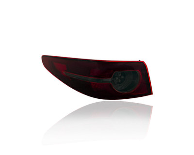 Tail Light Assembly - Compatible/Replacement for '19-23 Mazda Mazda3 Sedan - LED, Outer Body Quarter Panel Without Signature Lighting - Left Hand - Driver - BCJH51160A Tail Light Assembly - Compatible/Replacement for '19-23 Mazda Mazda3 Sedan - LED, Outer Body Quarter Panel Without Signature Lighting - Left Hand - Driver - BCJH51160A