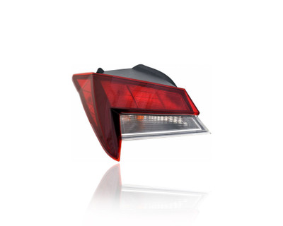 Tail Light Assembly - Compatible/Replacement for '21-23 Hyundai Elantra Sedan SE/SEL (USA-Built) - Halogen, Outer Body Quarter Panel - Left Hand - Driver - 92401AB000 Tail Light Assembly - Compatible/Replacement for '21-23 Hyundai Elantra Sedan SE/SEL (USA-Built) - Halogen, Outer Body Quarter Panel - Left Hand - Driver - 92401AB000