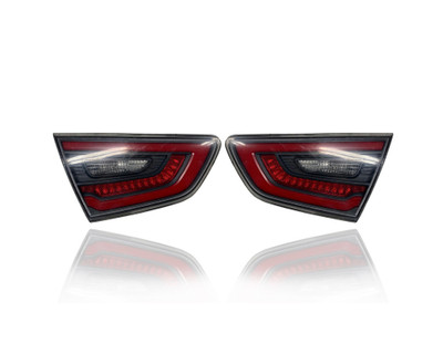 Tail Light Assembly - Compatible/Replacement for '14-16 Kia Optima Hybrid - Inner Trunk Lid - Pair, Left Driver + Right Passenger Set - 924044U520, 924034U520 Tail Light Assembly - Compatible/Replacement for '14-16 Kia Optima Hybrid - Inner Trunk Lid - Pair, Left Driver + Right Passenger Set - 924044U520, 924034U520