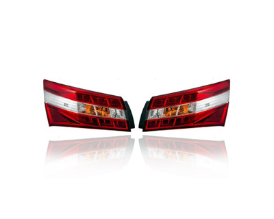 Tail Light Assembly - Compatible/Replacement for '16-18 Toyota Avalon/Hybrid - LED, Outer Body Quarter Panel - Pair, Left Driver + Right Passenger Set - 8155007081, 8156007081 - CAPA