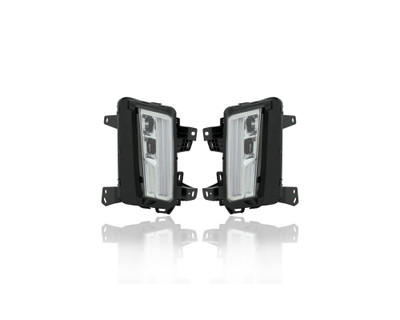 Turn Signal - Parking Light Assembly - Compatible/Replacement for '17-20 Cadillac XT5 - Front, LED - Pair, Left Driver + Right Passenger Set - 84496124, 84205785 - CAPA Turn Signal - Parking Light Assembly - Compatible/Replacement for '17-20 Cadillac XT5 - Front, LED - Pair, Left Driver + Right Passenger Set - 84496124, 84205785 - CAPA