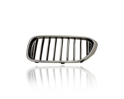 Grille - Compatible/Replacement for '17-20 BMW 530i/540i Sedan With Luxury-Package, Without Night Vision - Chrome - Left Hand - Driver, 51137390865 Grille - Compatible/Replacement for '17-20 BMW 530i/540i Sedan With Luxury-Package, Without Night Vision - Chrome - Left Hand - Driver, 51137390865