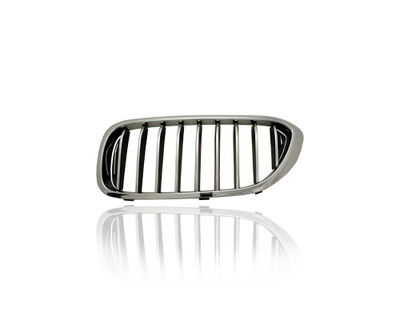 Grille - Compatible/Replacement for '17-20 BMW 530i/540i Sedan Without M/Luxury-Package/Night Vision - Chrome/Black - Left Hand - Driver, 51137383519 Grille - Compatible/Replacement for '17-20 BMW 530i/540i Sedan Without M/Luxury-Package/Night Vision - Chrome/Black - Left Hand - Driver, 51137383519