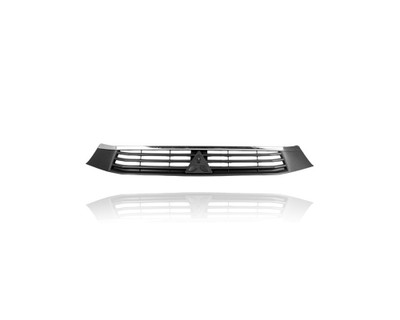 Grille - Compatible/Replacement for '16-17 Mitsubishi Outlander Sport/RVR - Chrome Trim Black Insert, Emblem Provision - 6402A430, CAPA Grille - Compatible/Replacement for '16-17 Mitsubishi Outlander Sport/RVR - Chrome Trim Black Insert, Emblem Provision - 6402A430, CAPA
