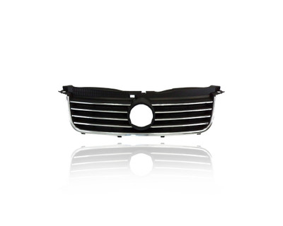 Grille - Compatible/Replacement for '01-05 Volkswagen VW Passat (1.8/2.0L-Only), Emblem Provision - 3B0853651L3FZ