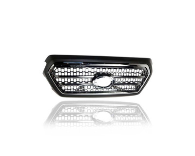 Grille - Compatible/Replacement for '16-17 Toyota Tacoma TRD Sport/Offroad-Only - Black Frame, Chrome Mesh, Emblem Provision - 5310004520C8 Grille - Compatible/Replacement for '16-17 Toyota Tacoma TRD Sport/Offroad-Only - Black Frame, Chrome Mesh, Emblem Provision - 5310004520C8