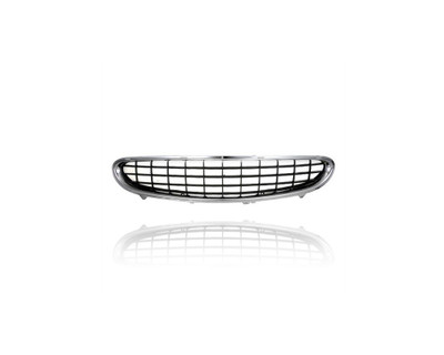 Grille - Compatible/Replacement for '98-01 Chrysler Concorde - Black With Chrome Frame - 4574849AB