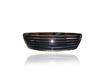 Grille - Compatible/Replacement for '03-06 Mercedes-Benz S-Class - Chrome/Gray Without Cruise Control - 22088005837712 Grille - Compatible/Replacement for '03-06 Mercedes-Benz S-Class - Chrome/Gray Without Cruise Control - 22088005837712