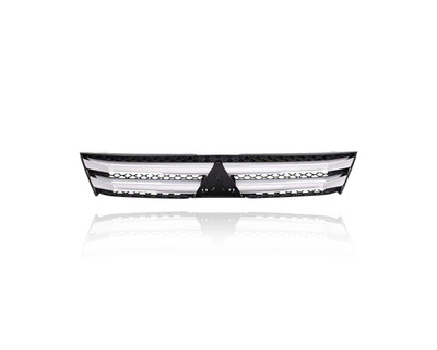 Grille - Compatible/Replacement for '18-20 Mitsubishi Eclipse Cross SE/SEL - Black Frame Chrome Trim Insert, Emblem Provision - 7450B256 Grille - Compatible/Replacement for '18-20 Mitsubishi Eclipse Cross SE/SEL - Black Frame Chrome Trim Insert, Emblem Provision - 7450B256