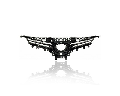 Grille - Compatible/Replacement for '18-20 Toyota Camry/Hybrid XLE - Black Frame Insert With Camera Hole, Emblem Provision - 5310106A90 Grille - Compatible/Replacement for '18-20 Toyota Camry/Hybrid XLE - Black Frame Insert With Camera Hole, Emblem Provision - 5310106A90