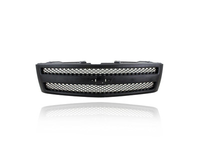 Grille - Compatible/Replacement for '07-13 Chevrolet Silverado 1500, 09-13 Hybrid - Black Frame, Textured Mesh, Emblem Provision - 25810706 Grille - Compatible/Replacement for '07-13 Chevrolet Silverado 1500, 09-13 Hybrid - Black Frame, Textured Mesh, Emblem Provision - 25810706