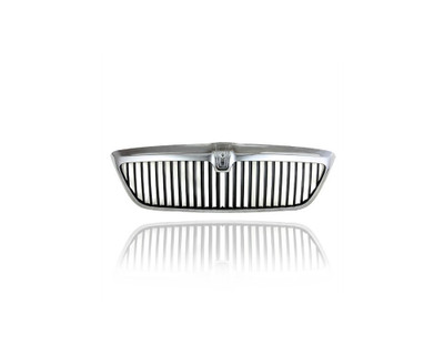 Grille - Compatible/Replacement for '03-11 Lincoln Town Car Signature Limited - Chrome Frame Black Insert, Emblem Provision - 3W1Z8200BA Grille - Compatible/Replacement for '03-11 Lincoln Town Car Signature Limited - Chrome Frame Black Insert, Emblem Provision - 3W1Z8200BA