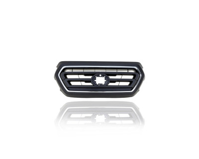 Grille - Compatible/Replacement for '20-23 Toyota Tacoma SR5 - Chrome Frame, Gray Insert, Emblem Provision - 5310104080C0