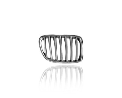 Grille - Compatible/Replacement for '12-15 BMW X1 X-Line/Standard/Sport - Silver With Chrome Molding - Right Hand - Passenger, 51112993308 Grille - Compatible/Replacement for '12-15 BMW X1 X-Line/Standard/Sport - Silver With Chrome Molding - Right Hand - Passenger, 51112993308