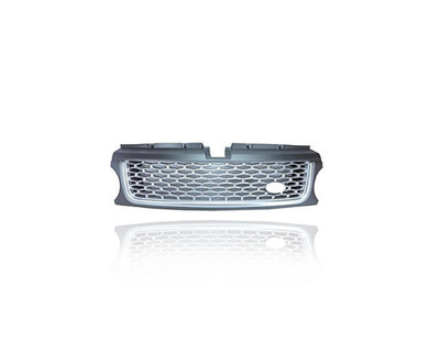 Grille - Compatible/Replacement for '11-13 Land Rover Range Rover Sport SC With Autobiography Package - Silver, Emblem Provision - LR019208 Grille - Compatible/Replacement for '11-13 Land Rover Range Rover Sport SC With Autobiography Package - Silver, Emblem Provision - LR019208