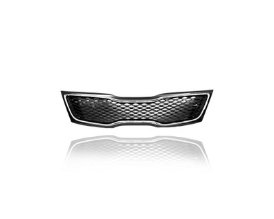 Grille - Compatible/Replacement for '14-15 Kia Optima (Korean-Built) - Main Upper Grille, Chrome Frame Black Insert - 863502T500 Grille - Compatible/Replacement for '14-15 Kia Optima (Korean-Built) - Main Upper Grille, Chrome Frame Black Insert - 863502T500